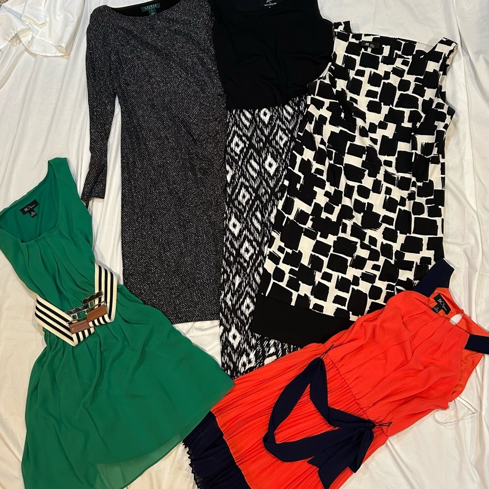 Dress Mystery Bundle 5 dresses Excellent shape Multiple Sizes